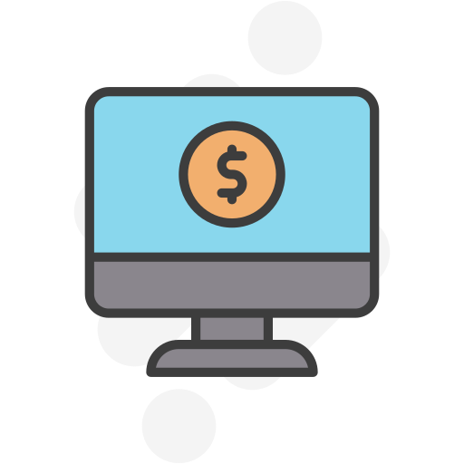Online money Generic Rounded Shapes icon