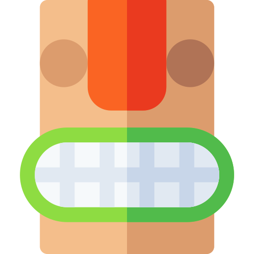 tiki Basic Rounded Flat icon