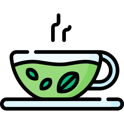 Green tea Special Lineal color icon