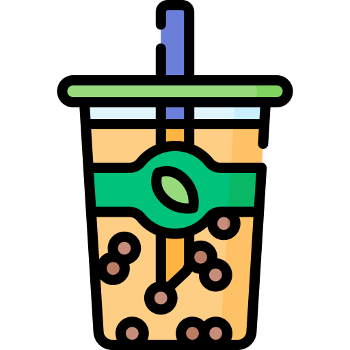 boba-tee Special Lineal color icon