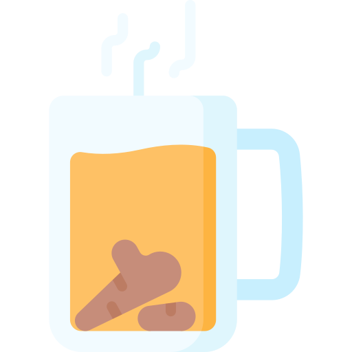 Ginger tea Special Flat icon