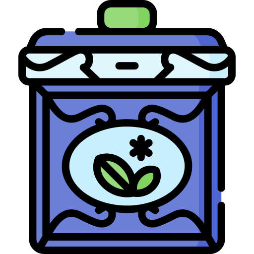 Tea caddy Special Lineal color icon