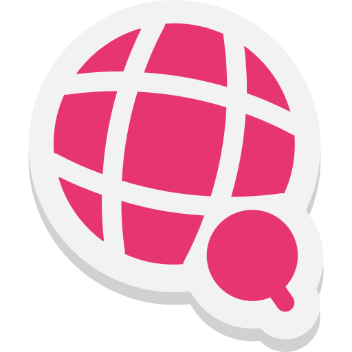 wereldkaart Generic Flat icoon