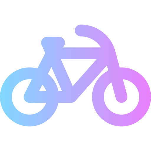 bicicleta Super Basic Rounded Gradient icono
