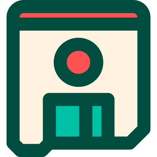 floppy disk Vitaliy Gorbachev Lineal Color icona