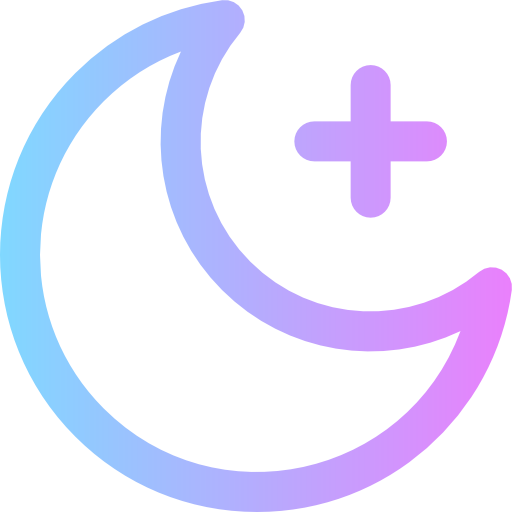 Sleep Super Basic Rounded Gradient icon