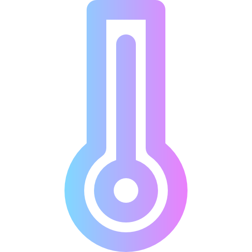 termometr Super Basic Rounded Gradient ikona