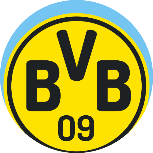 borussia dortmund Detailed Flat Circular Flat Ícone