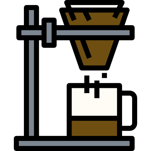 Coffee dDara Lineal Color icon