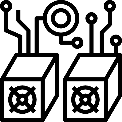 criptomoneda dDara Lineal icono