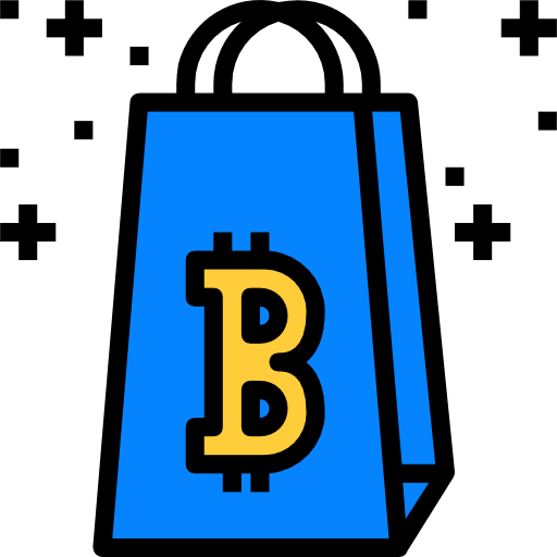Bitcoin dDara Lineal Color icon