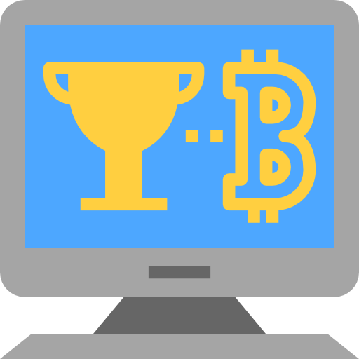 Bitcoin dDara Flat icon