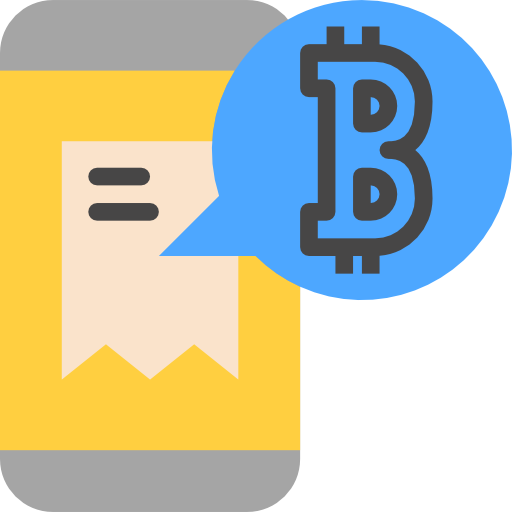 bitcoin dDara Flat icon