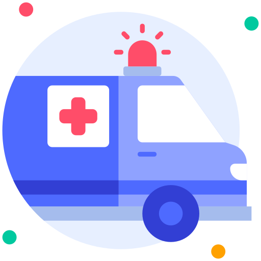 Ambulance Generic Rounded Shapes icon