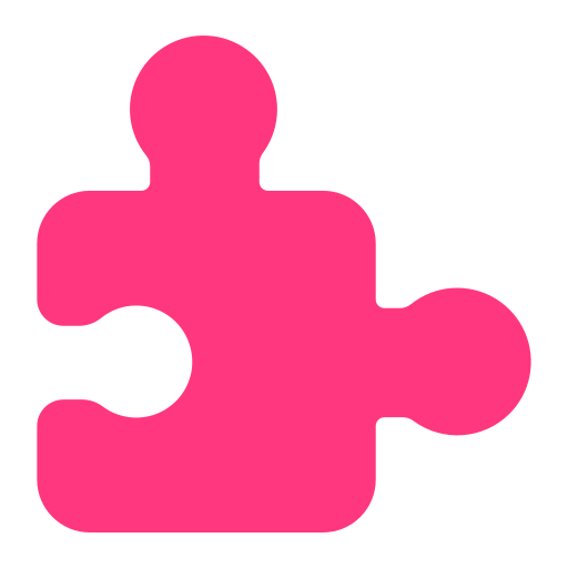 puzzelstukken Generic Flat icoon