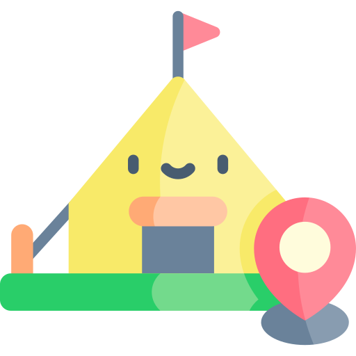 Location Kawaii Flat icon