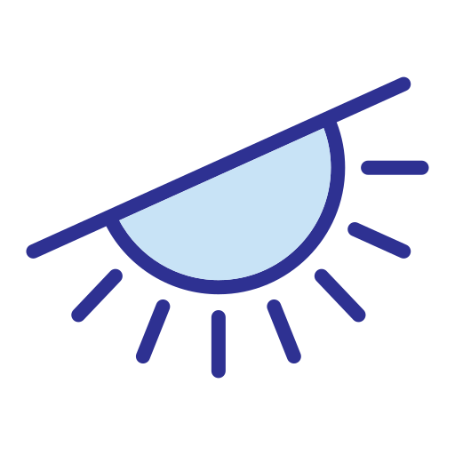 Sun Generic Blue icon