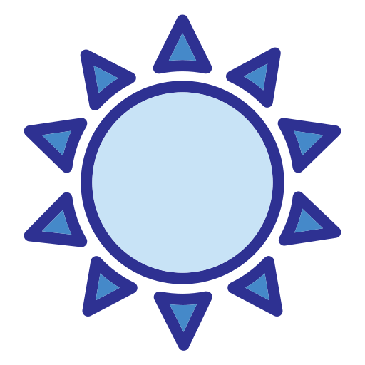 zon Generic Blue icoon