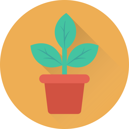 rośliny doniczkowe Generic Flat Gradient ikona