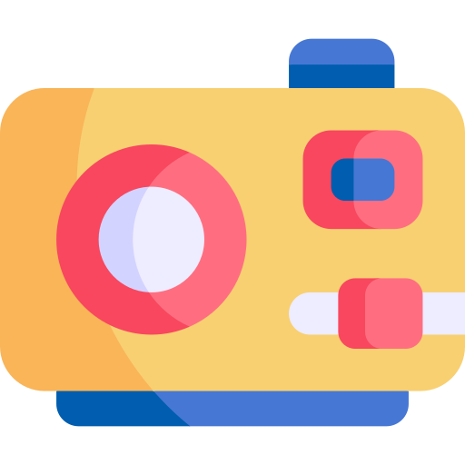 Camera Kawaii Flat icon