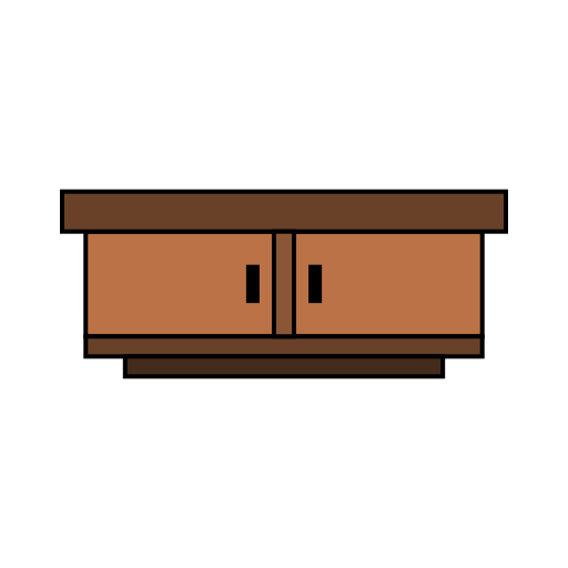 Cupboard Generic Outline Color icon