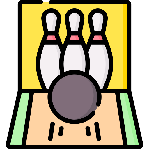 Bowling Special Lineal color icon