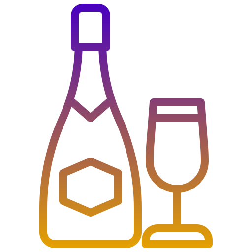 シャンパン Generic Gradient icon