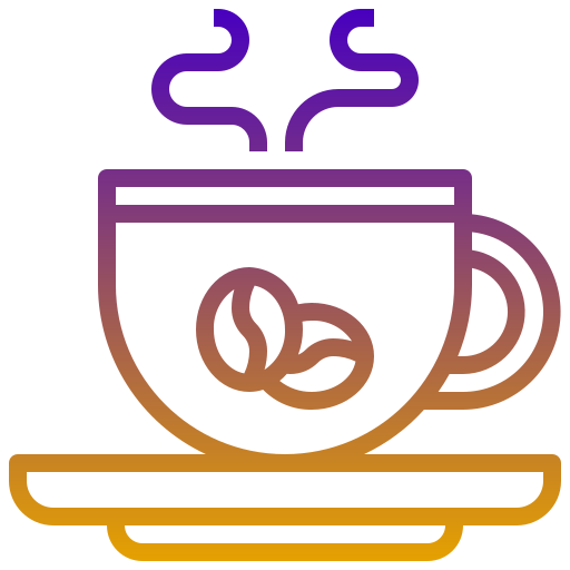 heißer kaffee Generic Gradient icon