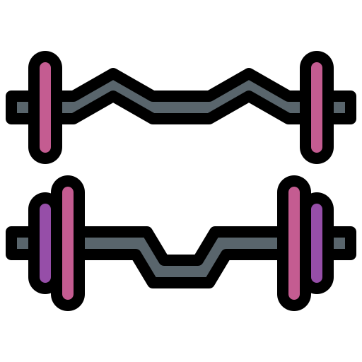 Dumbbell Generic Outline Color icon