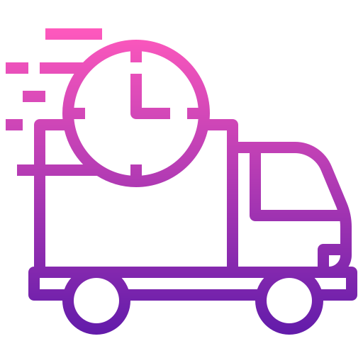 tempi di consegna Generic Gradient icona