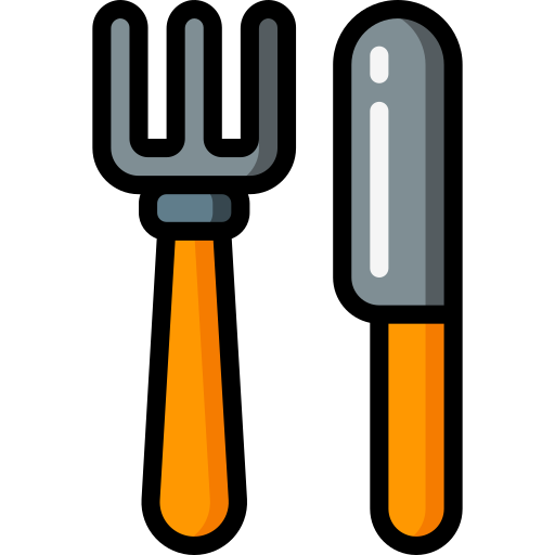 cuchillería Basic Miscellany Lineal Color icono