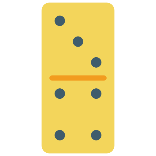 ドミノの駒 Basic Miscellany Flat icon