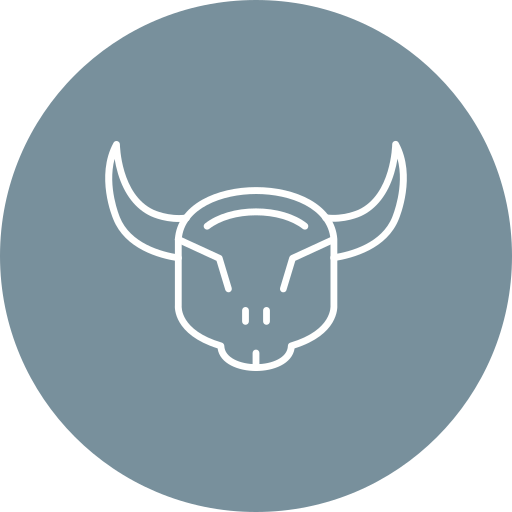 Bull skull Generic Flat icon