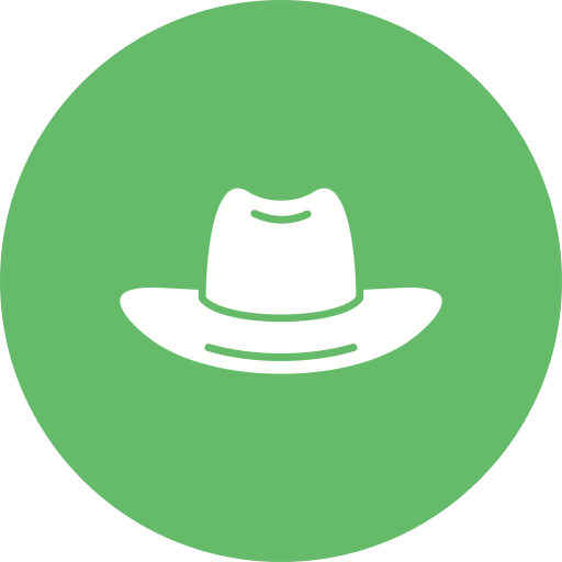sombrero de vaquero Generic Mixed icono