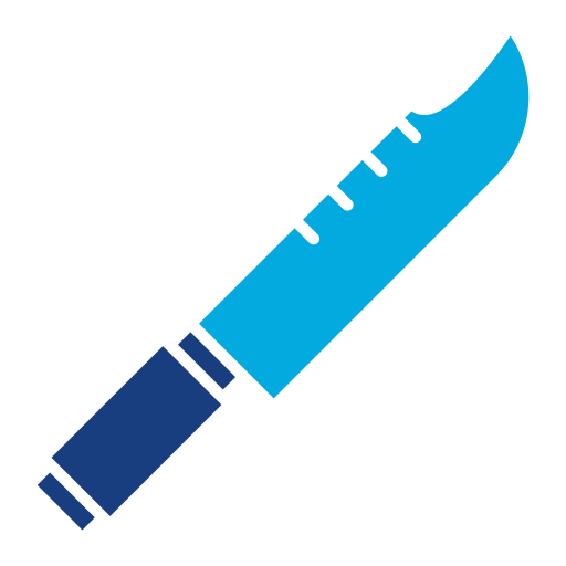 nóż Generic Blue ikona