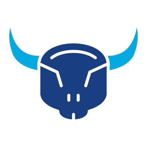 czaszka byka Generic Blue ikona