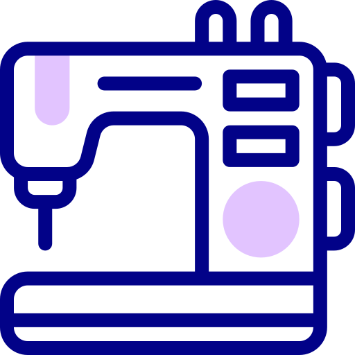 Sewing machine Detailed Mixed Lineal color icon
