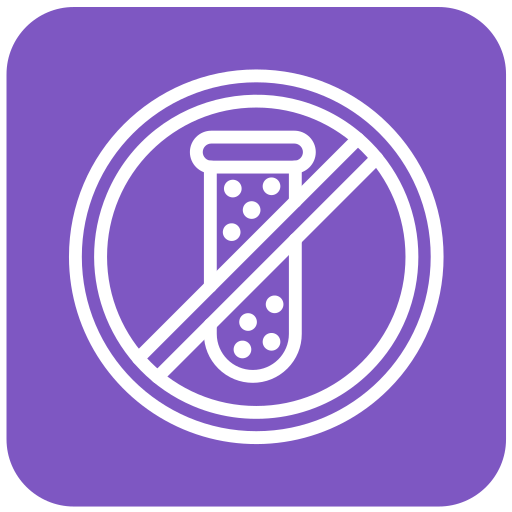 No chemical Generic Flat icon