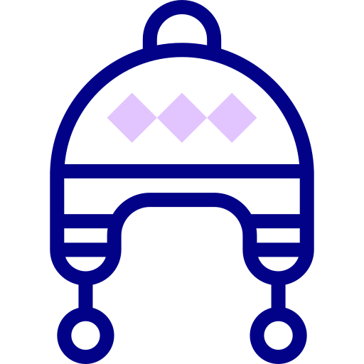 ビーニー帽 Detailed Mixed Lineal color icon
