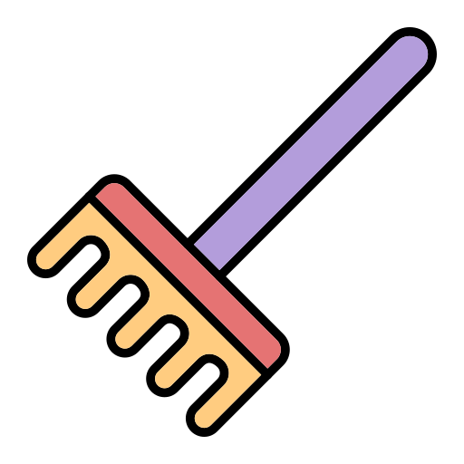 Rake Generic Outline Color icon