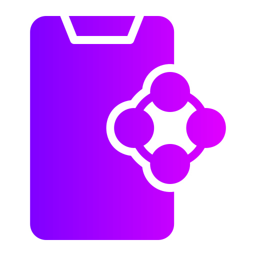 Smarthphone Generic Flat Gradient icon