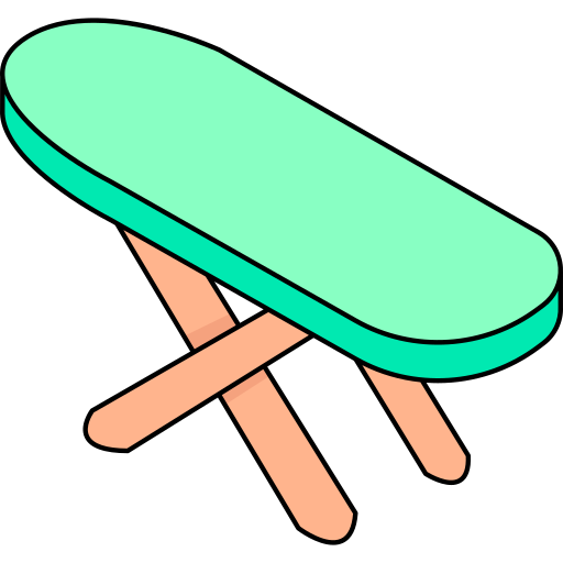 tavolo da stiro Generic Thin Outline Color icona