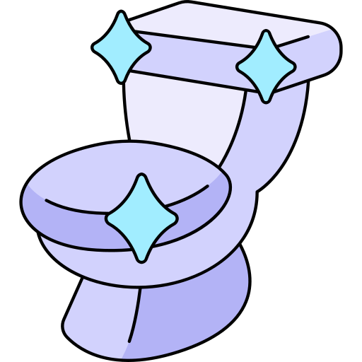 baño Generic Thin Outline Color icono