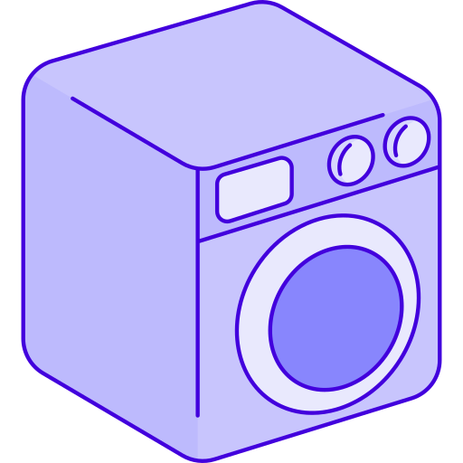 lavadora Generic Thin Outline Color icono
