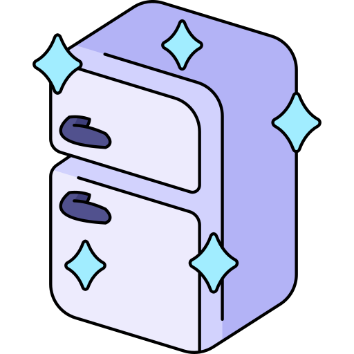 Холодильник Generic Thin Outline Color иконка