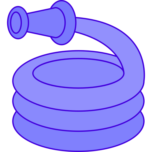 schlauch Generic Thin Outline Color icon