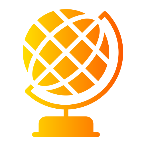 Globe earth Generic Flat Gradient icon