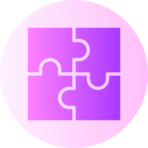 puzzle Generic Gradient icon