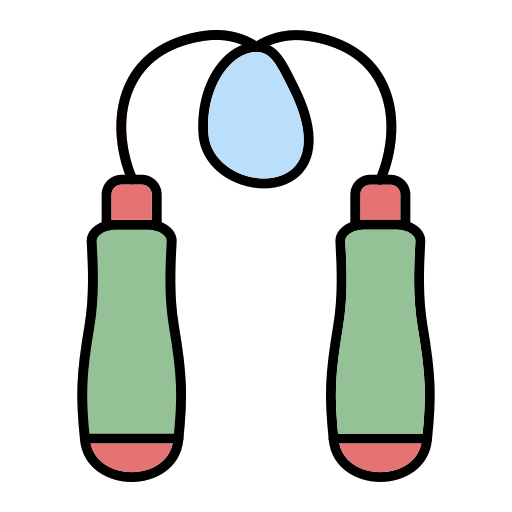 cuerda saltar Generic Outline Color icono