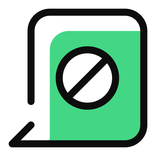 block Generic Color Omission icon